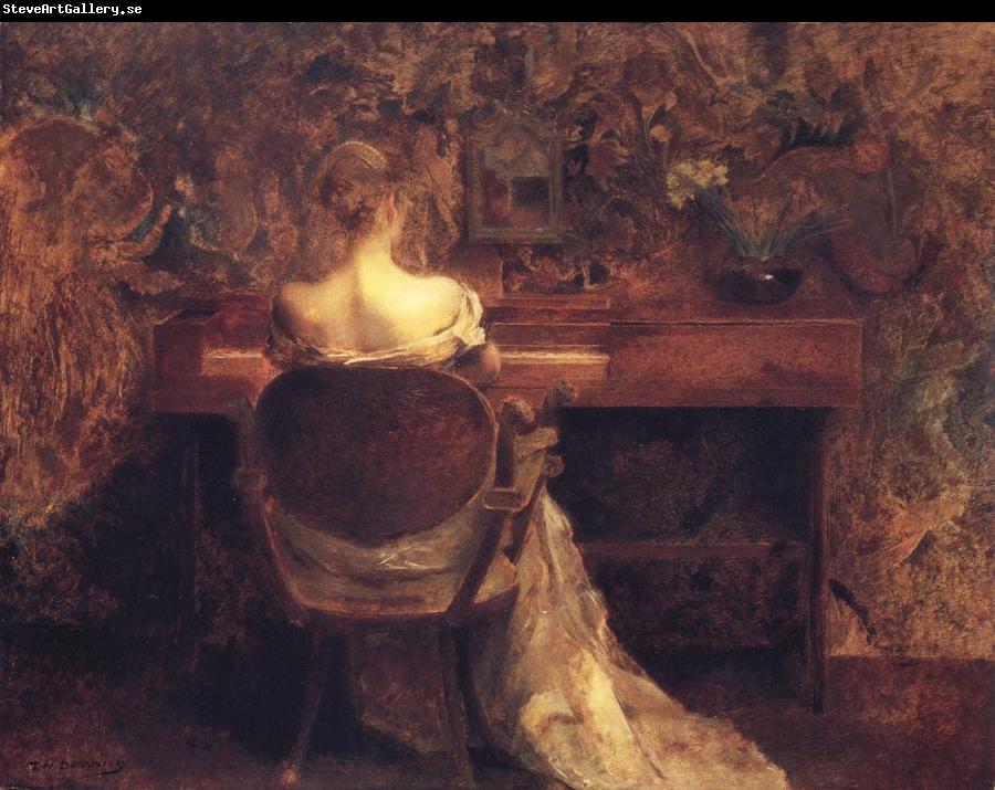 Thomas Wilmer Dewing The Spinet